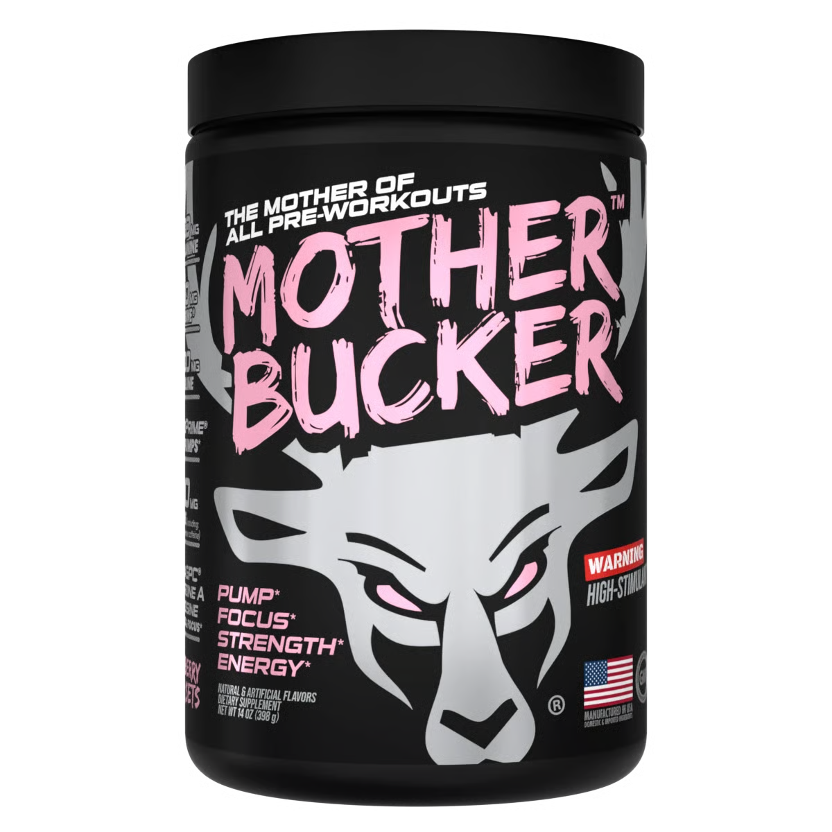 BUCKED UP | Pre Mother Bucker 20 Serv - Strawberry Super Set