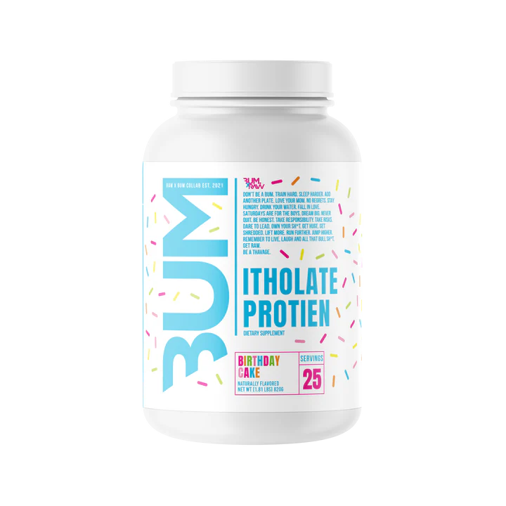 Raw| Cbum Proteína Itholate 1.72 lbs - Pastel de Cumpleaños