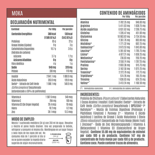 BIRDMAN | Fitmingo Proteína Vegetal 1.02 kg - Moka