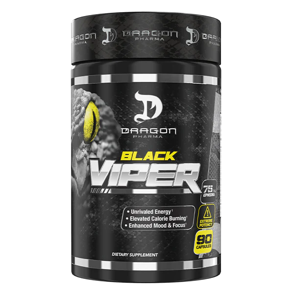 DRAGON PHARMA | Black Viper - 90 caps