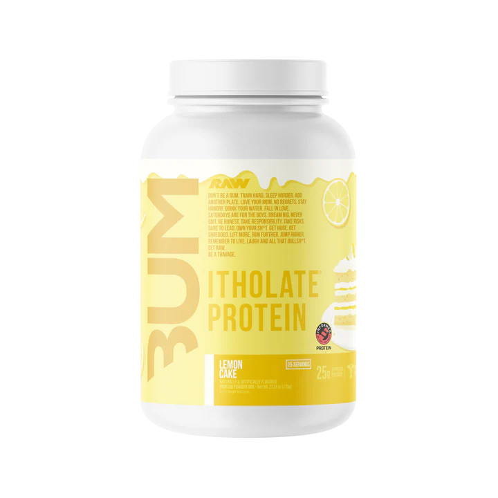 Raw| Cbum Proteína Itholate 2 lbs - Pastel de Limon