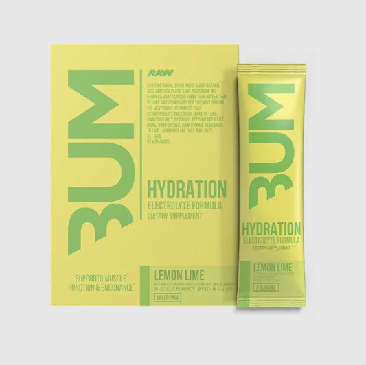RAW | BUM Hydrate - Limon y Lima 20 pza