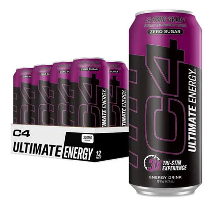 C4 | Ultimate Energy Drink Carbonated. 12 pza - Atomic Grape