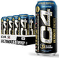 C4 | Ultimate Energy Drink Carbonated. 12 pza - Ruthless Raspberry