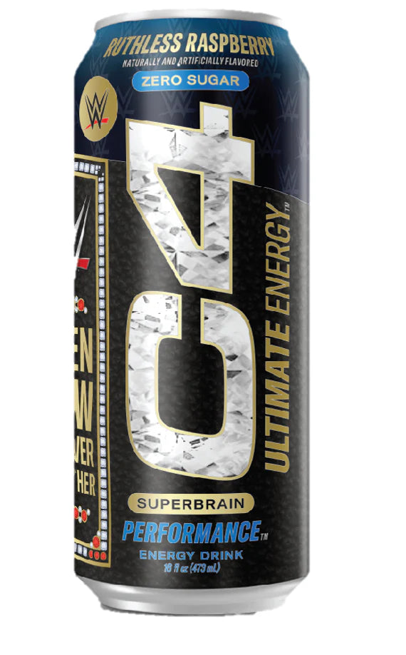 C4 | Ultimate Energy Drink Carbonated. 12 pza - Ruthless Raspberry