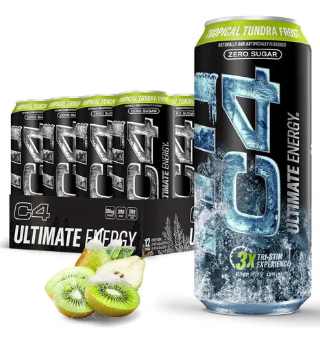 C4 | Ultimate Energy Drink Carbonated. 12 pza - Tropical Tundra