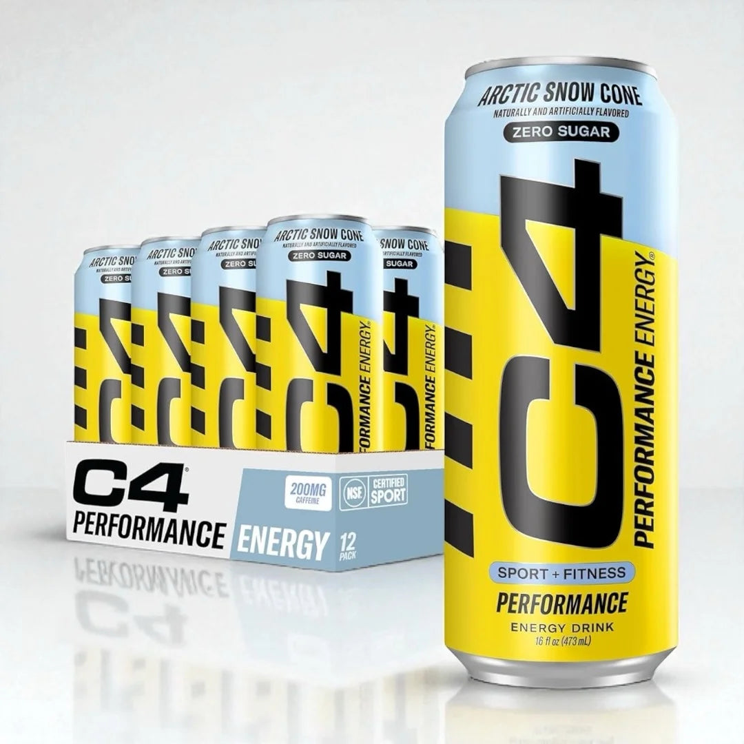 C4 | Energy Drink Carbonated 12 pza - Arctic Snow Cone