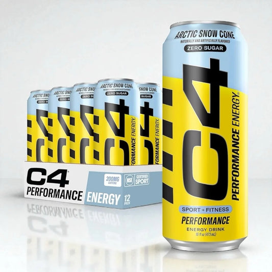 C4 | Energy Drink Carbonated 12 pza - Arctic Snow Cone