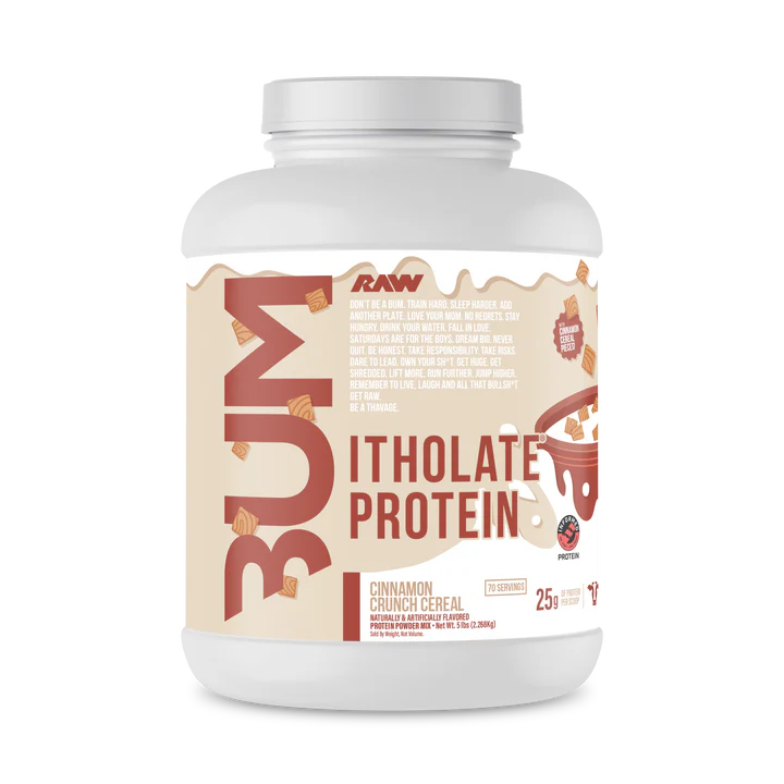 Raw| Cbum Proteína Itholate 5 lbs - Cereal de Canela