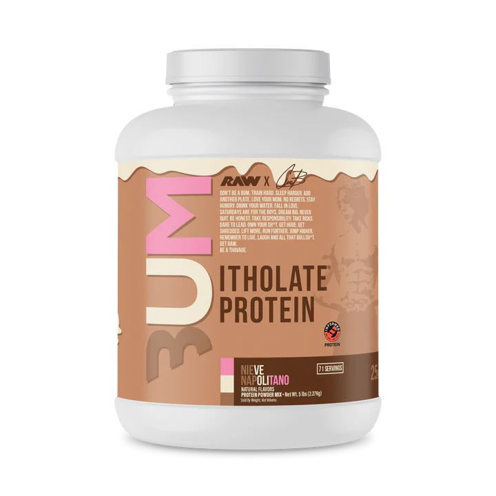 Raw| Cbum Proteína Itholate 5 lbs - Nieve napolitana