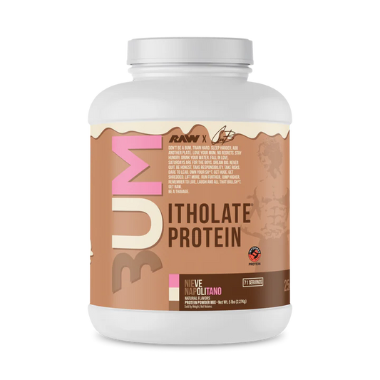Raw| Cbum Proteína Itholate 5 lbs - Nieve napolitana