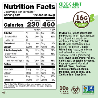 LENNY & LARRY´S | The Complete Cookies 12 pza - Choc-o-mint