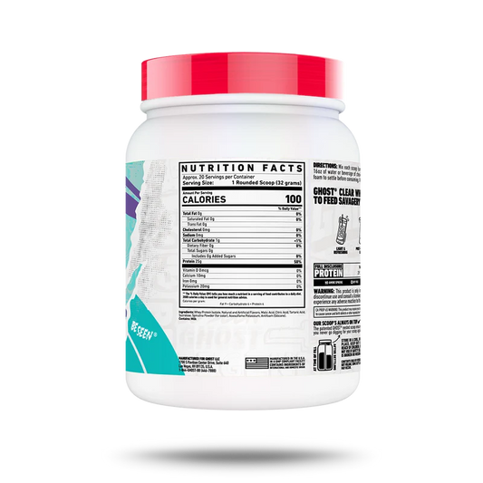 GHOST | Whey Clear Isolate - Blue Raspberry