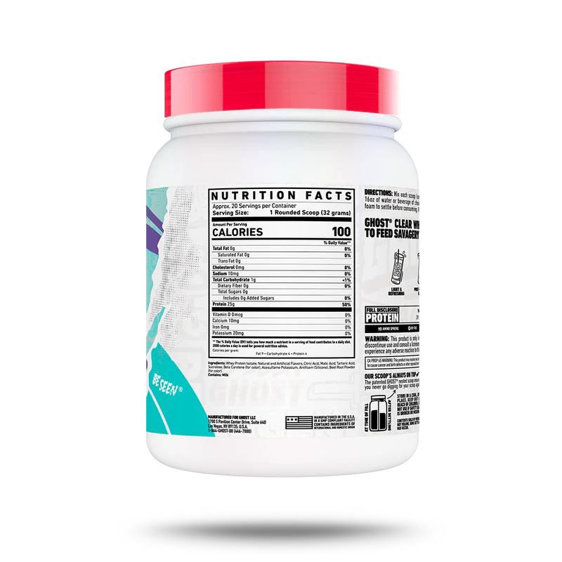 GHOST | Whey Clear Isolate - Orange Cream