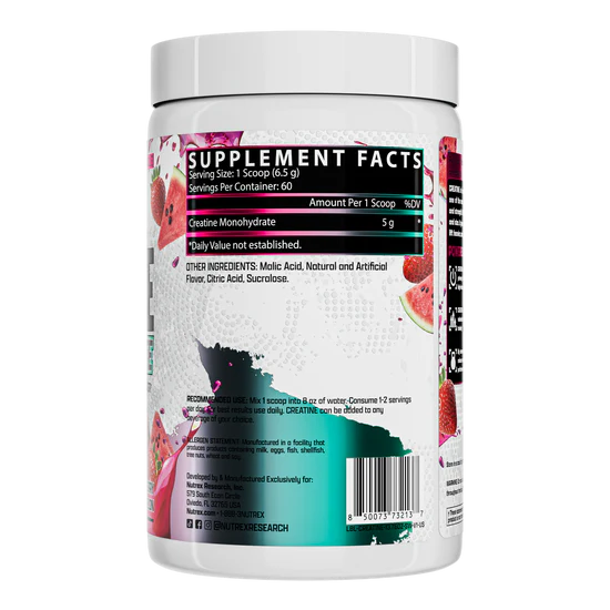 NUTREX | Creatina Monohidratada - Strawberry Watermelon