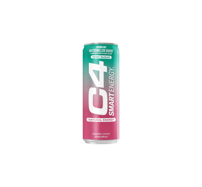 C4 | Smart Energy Drink Carbonated. 12 pza - Watermelon Burst