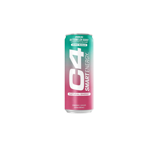 C4 | Smart Energy Drink Carbonated. 12 pza - Watermelon Burst
