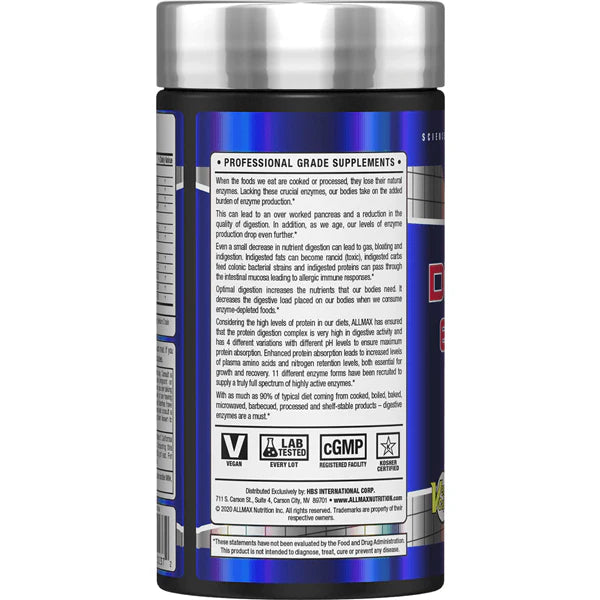ALLMAX | Enzima Digestiva -  90 capsulas