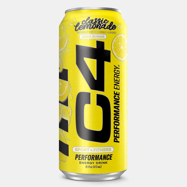 C4 | Energy Drink Carbonated 12 pza - Classic Lemonade