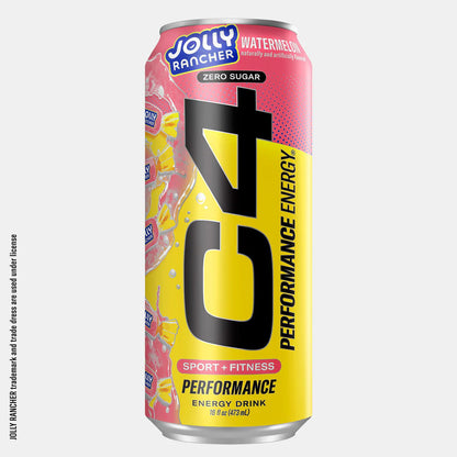 C4 | Energy Drink Carbonated 12 pza - Watermelon Jolly Rancher