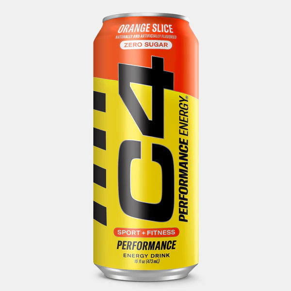 C4 | Energy Drink Carbonated 12 pza - Orange Slice