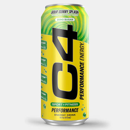 C4 | Energy Drink Carbonated 12 pza - Sour Gummy Splash