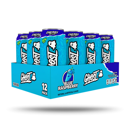GHOST | Energy Drink 12 pza - Blue Raspberry.