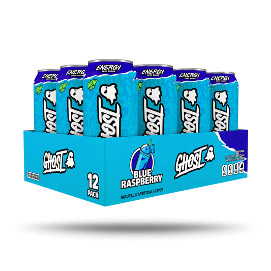 GHOST | Energy Drink 12 pza - Blue Raspberry.