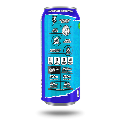 GHOST | Energy Drink 12 pza - Blue Raspberry.