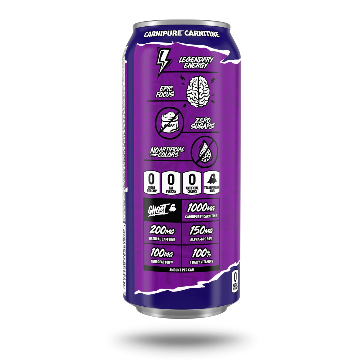 GHOST | Energy Drink 12 pza - Welchs Grape