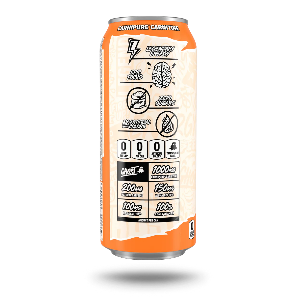 GHOST | Energy Drink 12 pza - Orange Cream