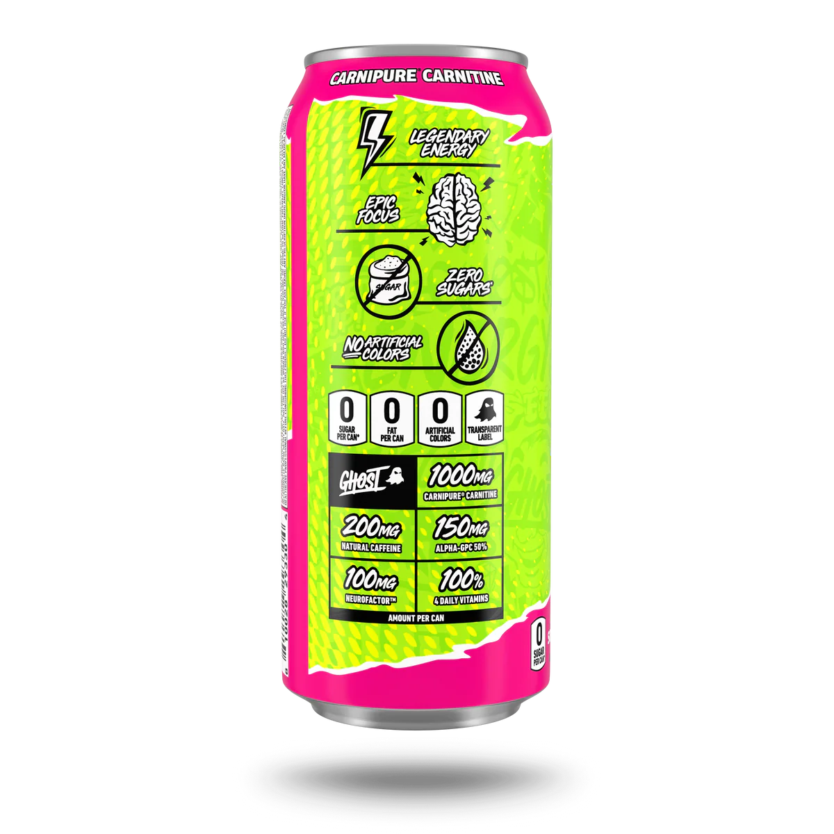 GHOST | Energy Drink 12 pza - Warheads Sour Watermelon