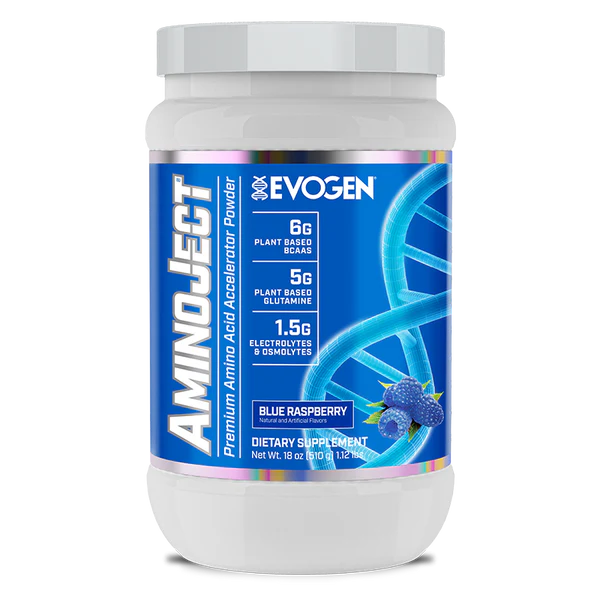 EVOGEN | Aminoject 30 serv - Blue Raspberry