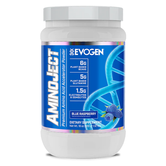 EVOGEN | Aminoject 30 serv - Blue Raspberry