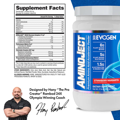 EVOGEN | Aminoject 30 serv - Strawberry Margarita
