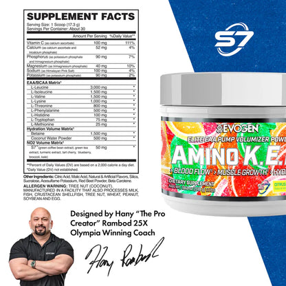 EVOGEN | Amino K.E.M EAA 30 serv - Citrus Candy