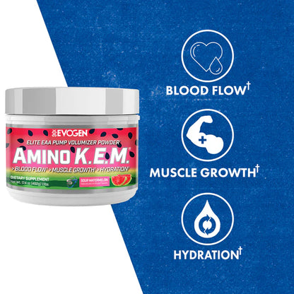 EVOGEN | Amino K.E.M EAA 30 serv - Sour Watermelon