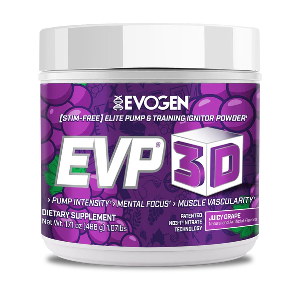 EVOGEN | EVP 3D Stim Free 40 Serv - Juice Grape