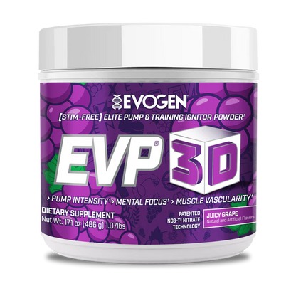 EVOGEN | EVP 3D Stim Free 40 Serv - Juice Grape