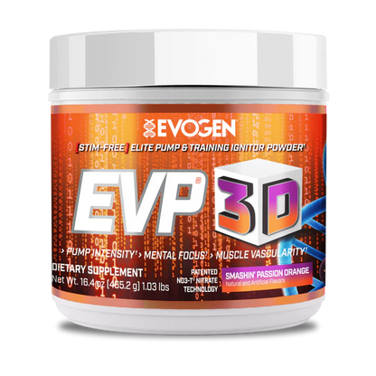 EVOGEN | EVP 3D Stim Free 40 Serv - Smashin Passion Orange