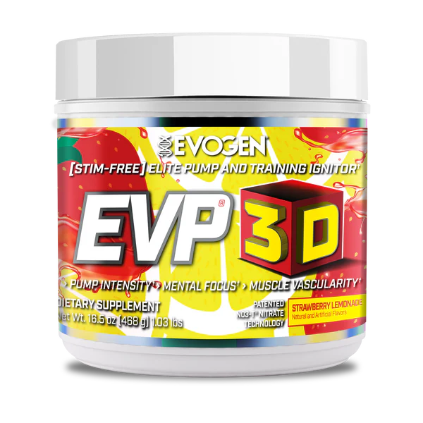 EVOGEN | EVP 3D Stim Free 40 Serv - Strawberry Lemonade