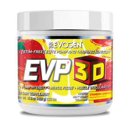 EVOGEN | EVP 3D Stim Free 40 Serv - Strawberry Lemonade