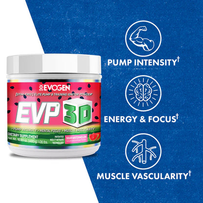EVOGEN | EVP 3D Stim Free 40 Serv - Sour Watermelon