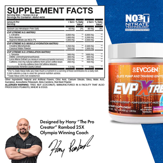 EVOGEN | EVP Extreme 40 Serv - Smashing Passion Orange