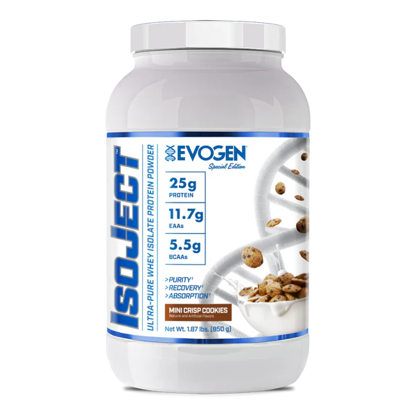 EVOGEN | Isoject 25 Serv - Mini Crisp Cookies