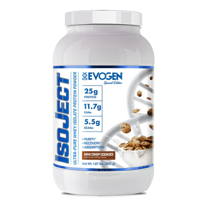 EVOGEN | Isoject 25 Serv - Mini Crisp Cookies