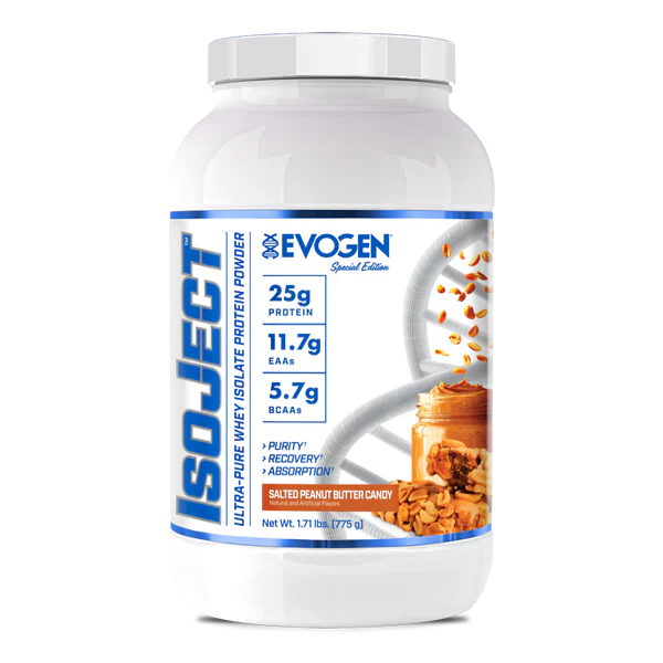 EVOGEN | Isoject 25 Serv - Salted Peanut Butter Candy