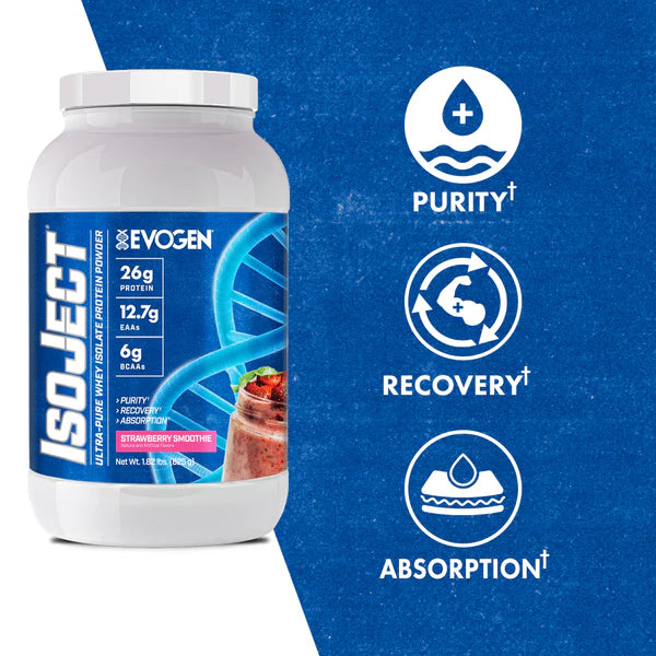 EVOGEN | Isoject 25 Serv - Strawberry Smoothie