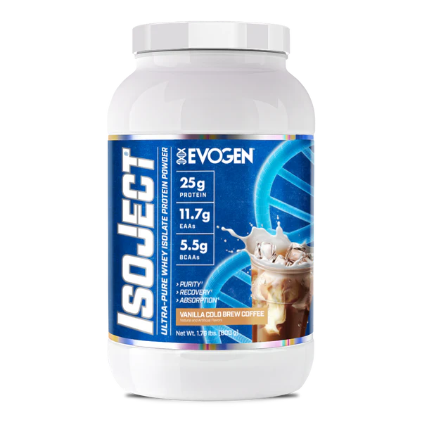 EVOGEN | Isoject 25 Serv - Vainilla Cold Brew Coffee
