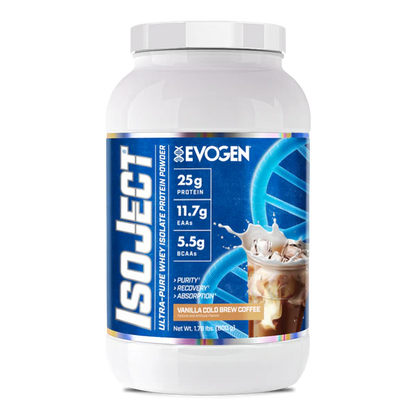 EVOGEN | Isoject 25 Serv - Vainilla Cold Brew Coffee